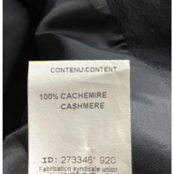 Arnold Brant Sport Coat 44 R 100% Cashmere Jacket Blazer 3 Button Black Canada - Picture 7 of 14